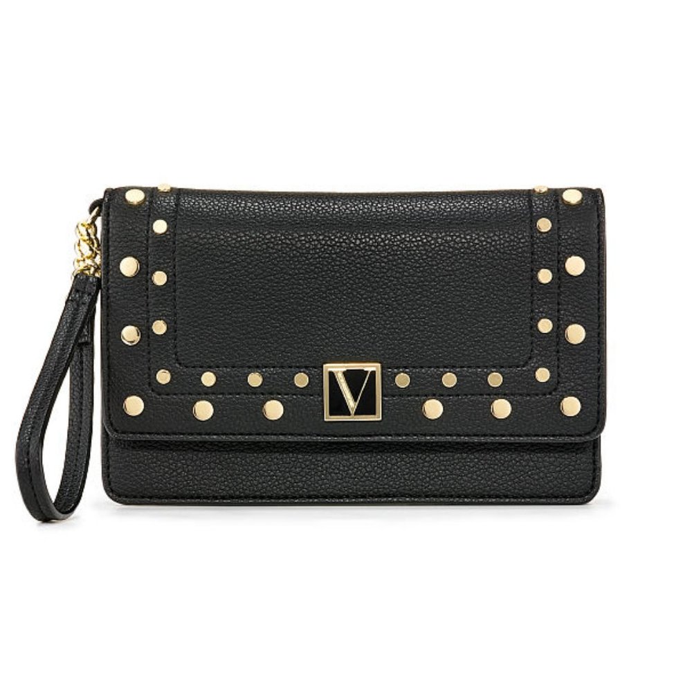 Victoria's Secret Tech Clutch- Black Lily Stud